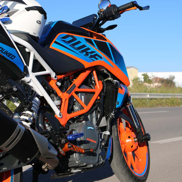 Sticker kit for KTM DUKE 200| THE BLADE BLUE