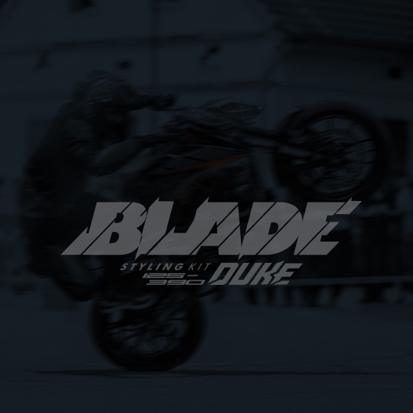 Sticker kit for KTM DUKE 200 | THE BLADE BLACK