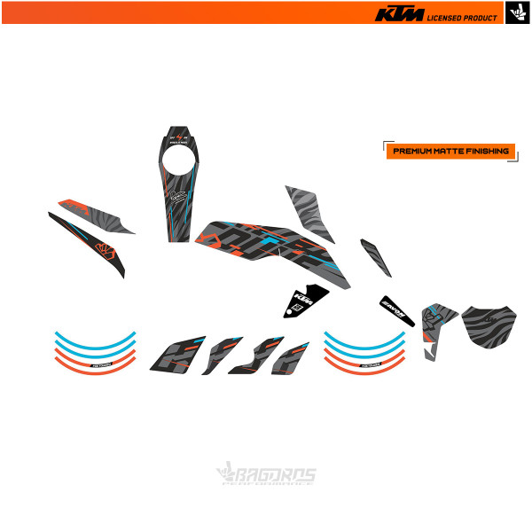 Sticker kit for KTM DUKE 125
