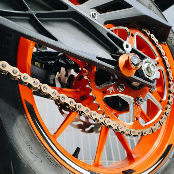 Paddock Stand Bobbins for KTM - Black