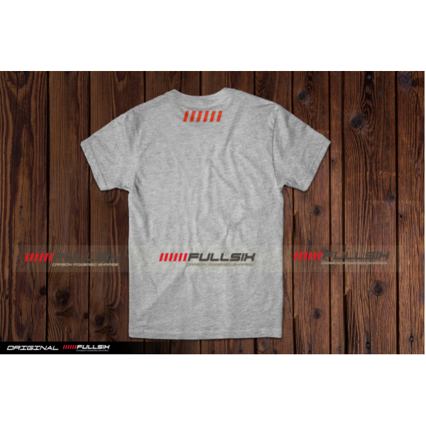 T-SHIRT - GRAY DESIGN 1