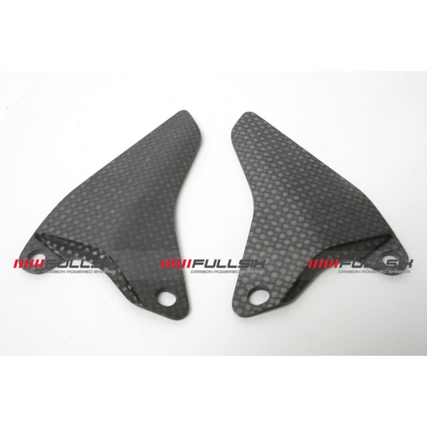 Ducati SBK 1098 1198 HEEL GUARDS PAIR (no holes)