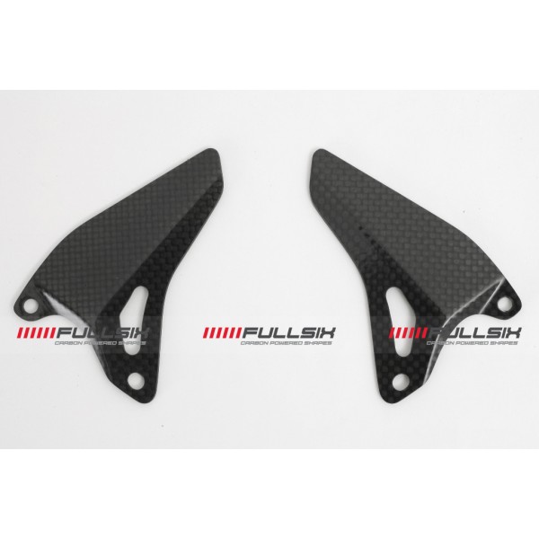 Ducati SBK 1098 1198 HEEL GUARDS PAIR (holes)