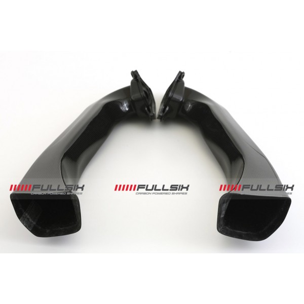 Ducati SBK 848 AIR INTAKE OVERSIZED TUBES - RACING SET