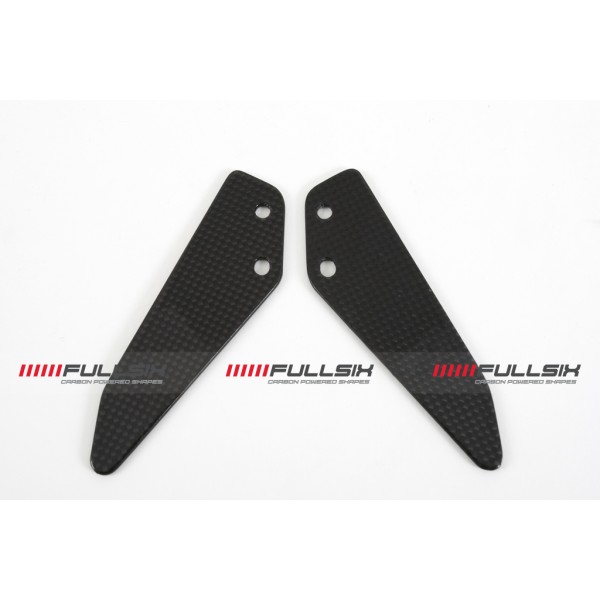 Ducati HyperMotard 7-12 HEEL  GUARDS CO-DRIVER PAIR (no holes)