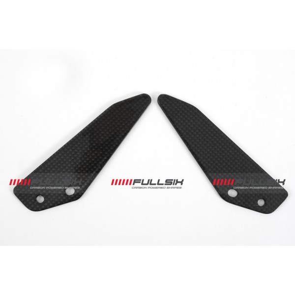 Ducati HyperMotard 7-12 HEEL  GUARDS CO-DRIVER PAIR (no holes)