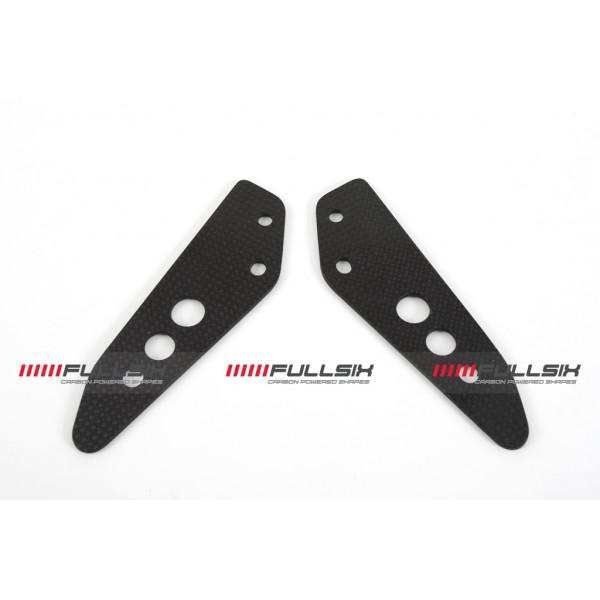 Ducati HyperMotard 7-12 HEEL  GUARDS CO-DRIVER PAIR (holes)