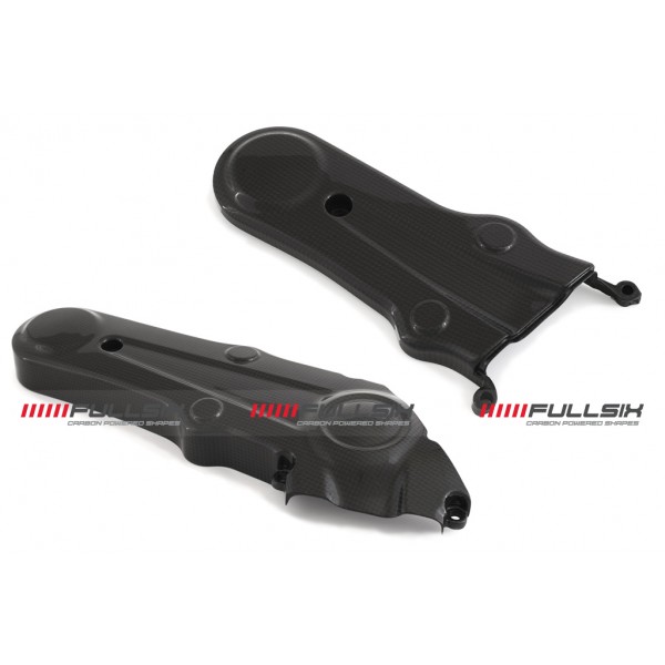 CARBON CAM-BELT COVERS - SET 2011 DUCATI HYPERMOTARD - FULLSIX CARBON