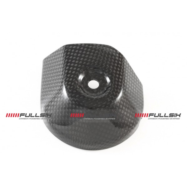 CARBON EXHAUST PROTECTOR - EX-UP COVER - FULLSIX C...