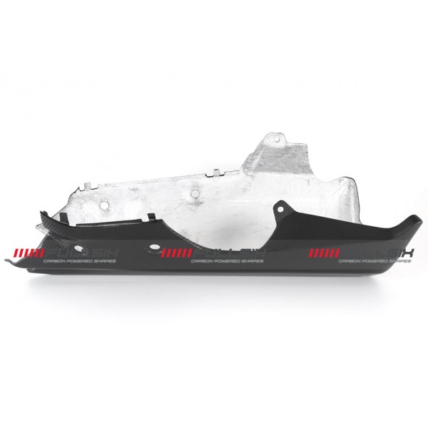 Yamaha R1 2015 BELLY PAN RACE R1M - After market Exhaust without CAT